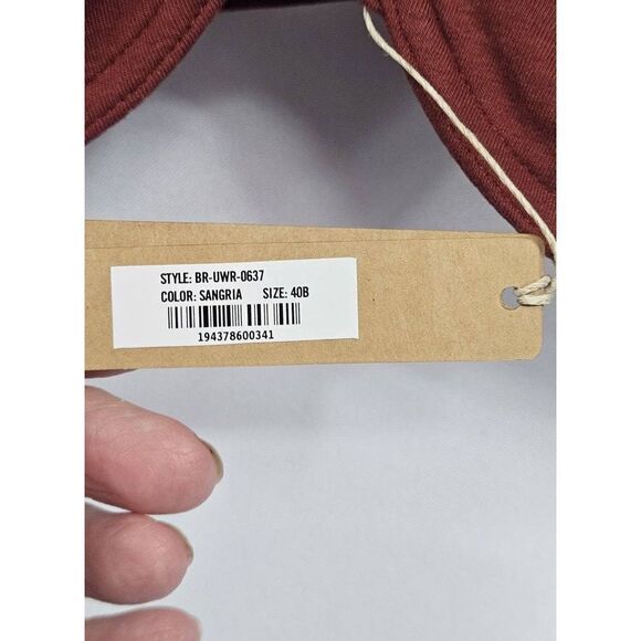 Skims cotton underwire bra Nwt - Picture 4 of 9